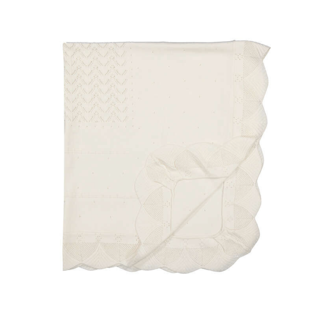 Knit Baby Blanket - Pottery