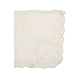 Knit Baby Blanket - Pottery