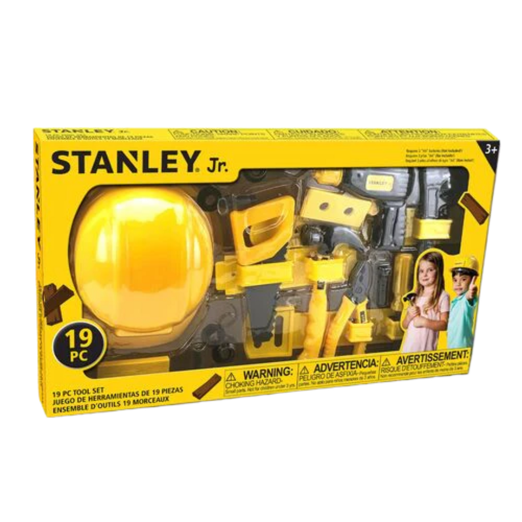 TOYSMITH Stanley Jr. 19pc. Pretend Tool Set
