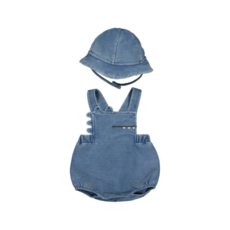 Dino Overall Bubble w/Hat