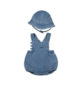Dino Overall Bubble w/Hat