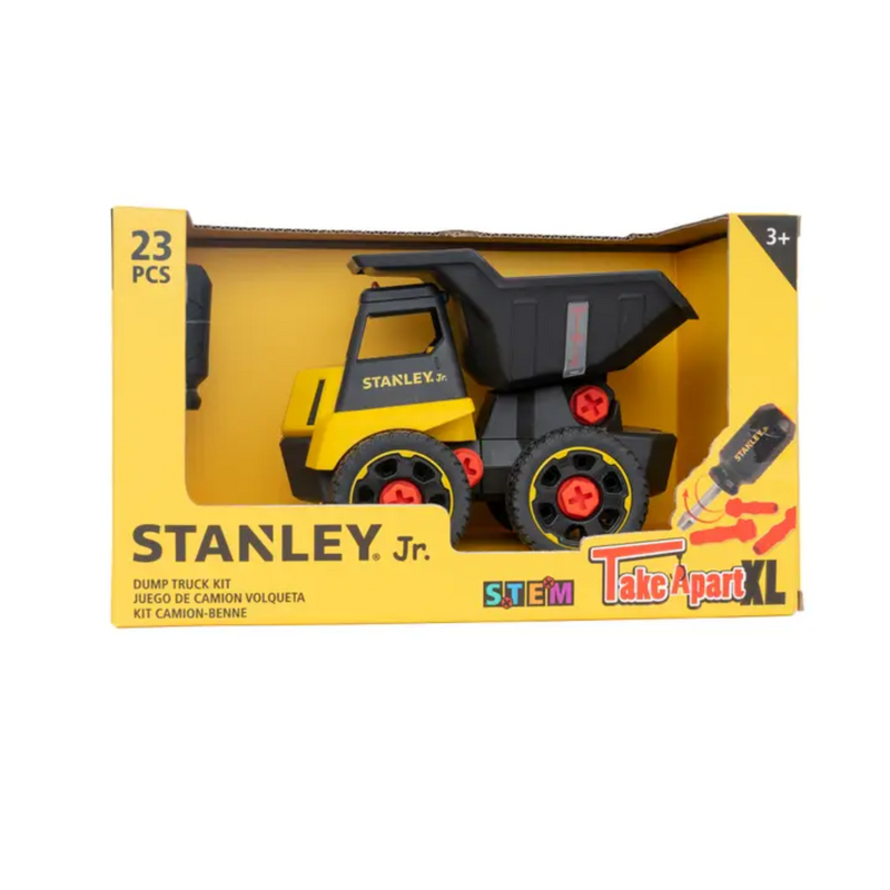 TOYSMITH Stanley Jr. Take Apart XL Dump Truck