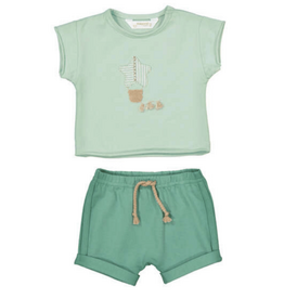 Boy's Short Set w/ Star Applique