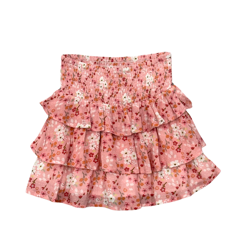 AVERY & ALEXANDER TIERED MINI SKIRT