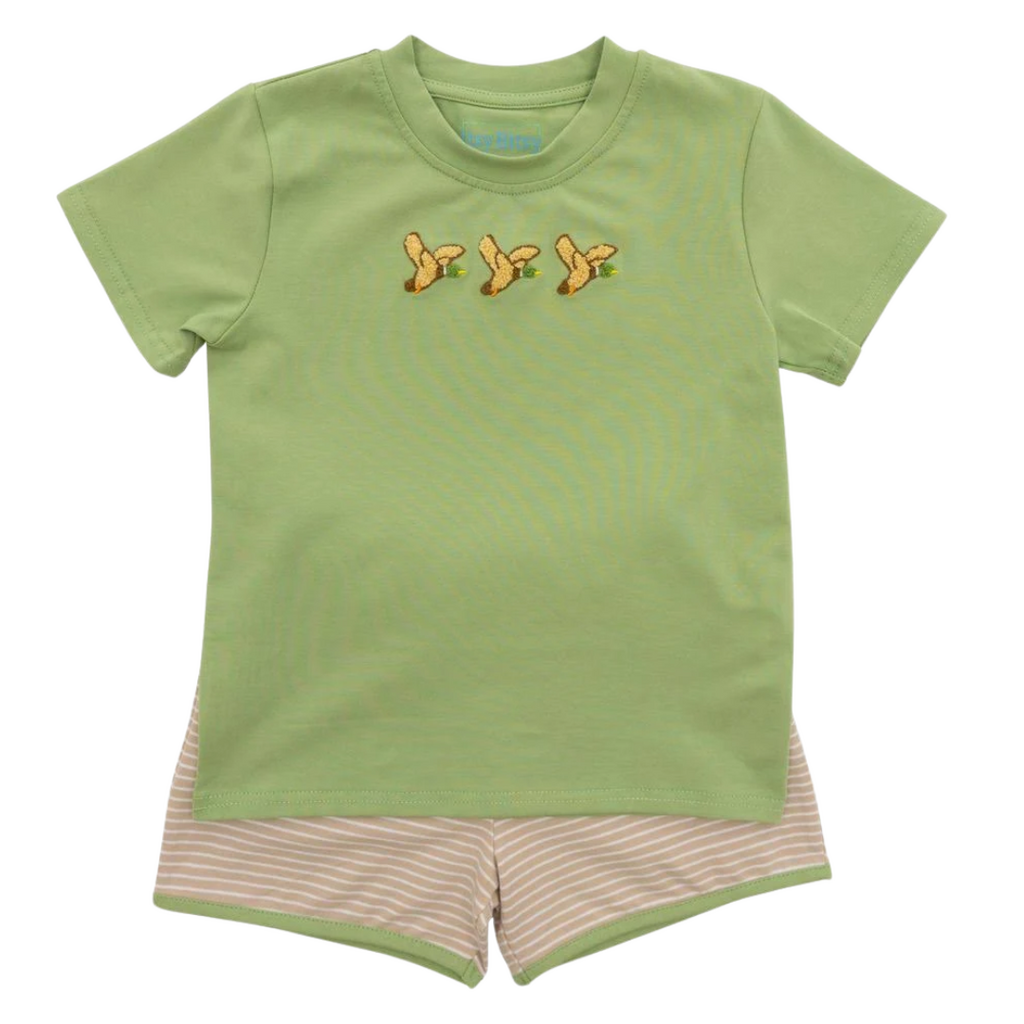 ITSY BITSY Mallard Short Set
