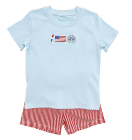 ITSY BITSY Patriotic Short Set