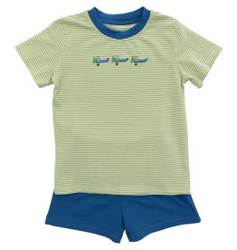ITSY BITSY Airplane Short Set