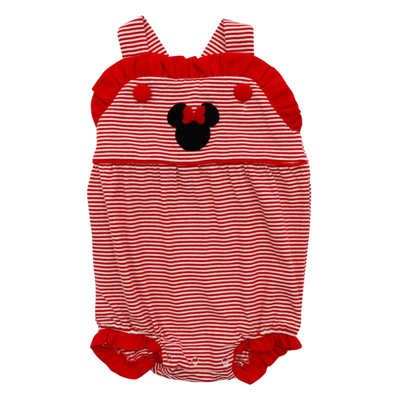 ITSY BITSY Mouse Ruffle Sunsuit