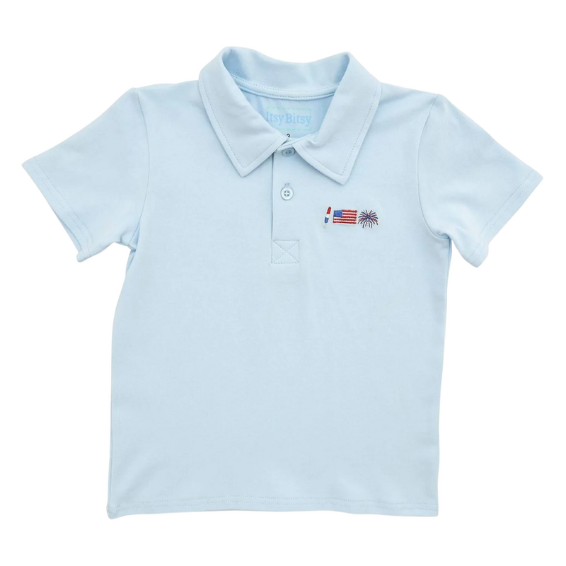 ITSY BITSY Patriotic Polo