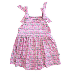 LEV BABY Maya Bow Skirted Bodysuit