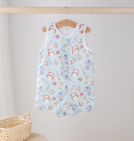 NOLA TAWK LET'S PLAY BALL ORGANIC MUSLIN SHORT ALL