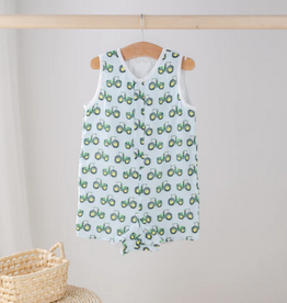 NOLA TAWK TOOT, TOOT TRACTER! ORGANIC MUSLIN SHORT ALL