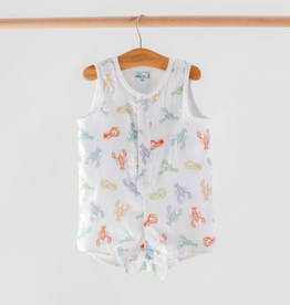 NOLA TAWK COLORFUL CLAWS ORGANIC MUSLIN SHORTALL