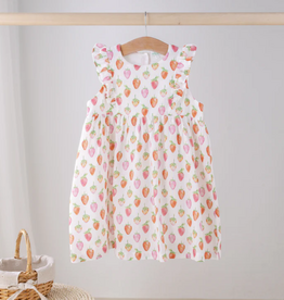 NOLA TAWK BERRY CUTE ORGANIC MUSLIN DRESS