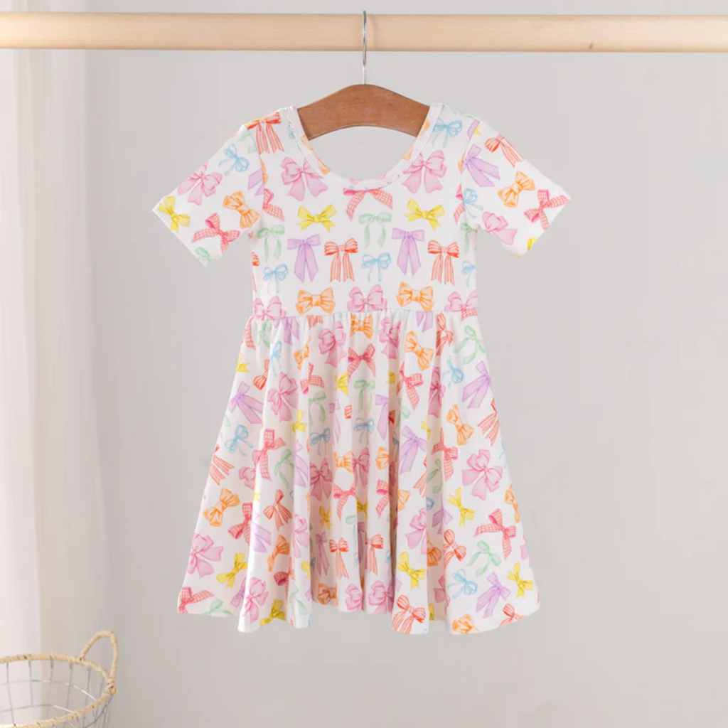 NOLA TAWK RAIN-BOW ORGANIC COTTON DRESS