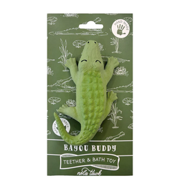 NOLA TAWK TEETHER & BATH TOY-BAYOU BUDDY