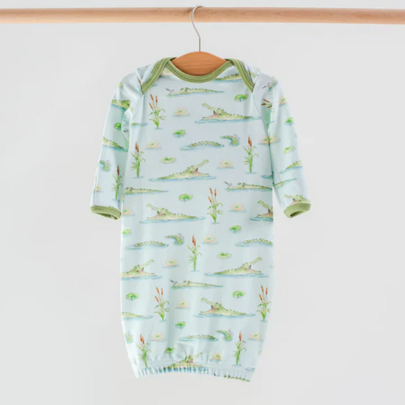 NOLA TAWK GATOR GAMES ORGANIC COTTON GOWN