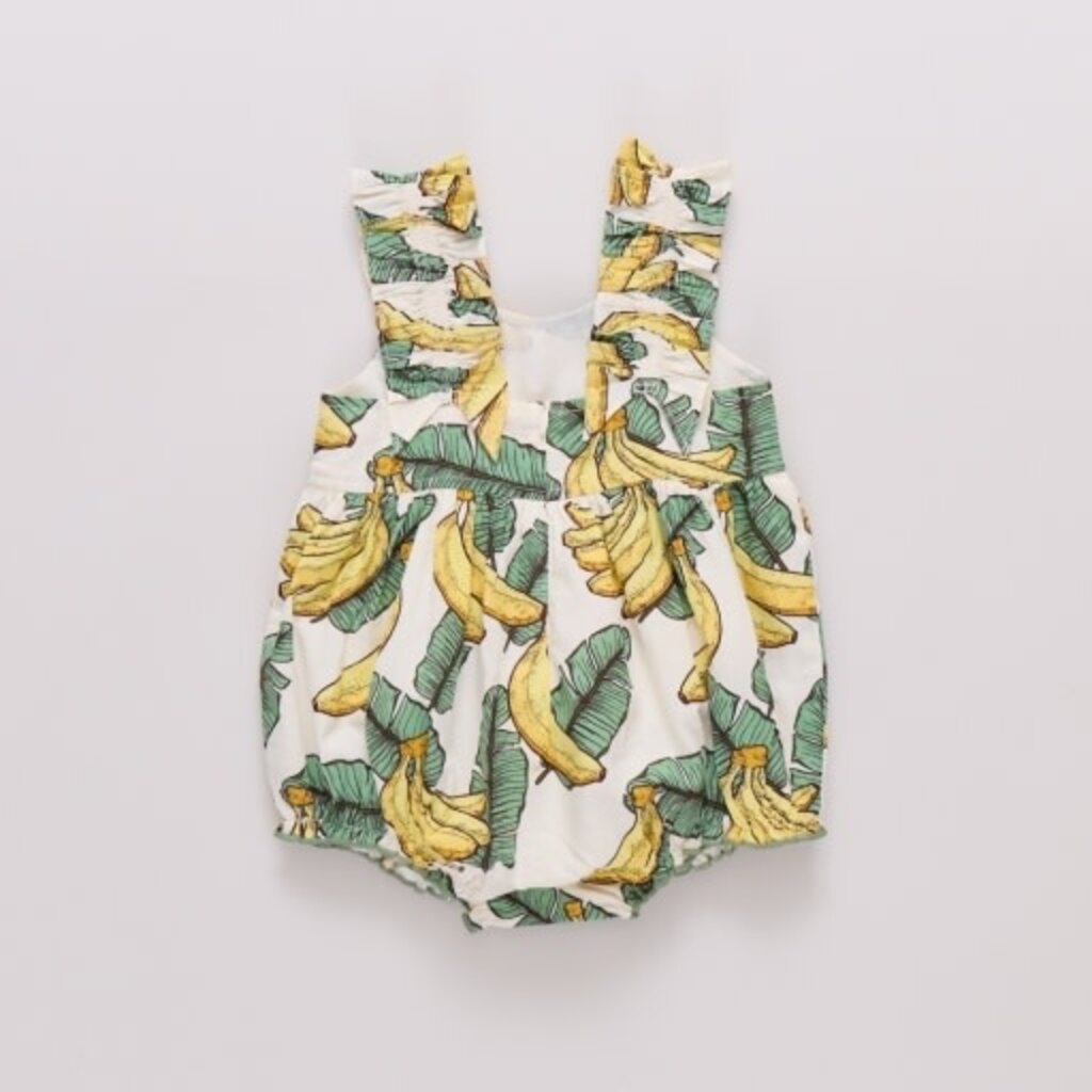 PINK CHICKEN Baby Girls Via Bubble - Banana Leaves