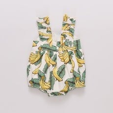 PINK CHICKEN Baby Girls Via Bubble - Banana Leaves