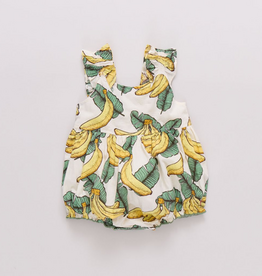 PINK CHICKEN Baby Girls Via Bubble - Banana Leaves