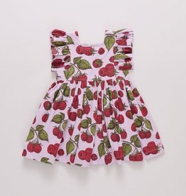 PINK CHICKEN girls elsie dress - lavender raspberries