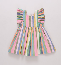 PINK CHICKEN girls elsie dress - parade stripe