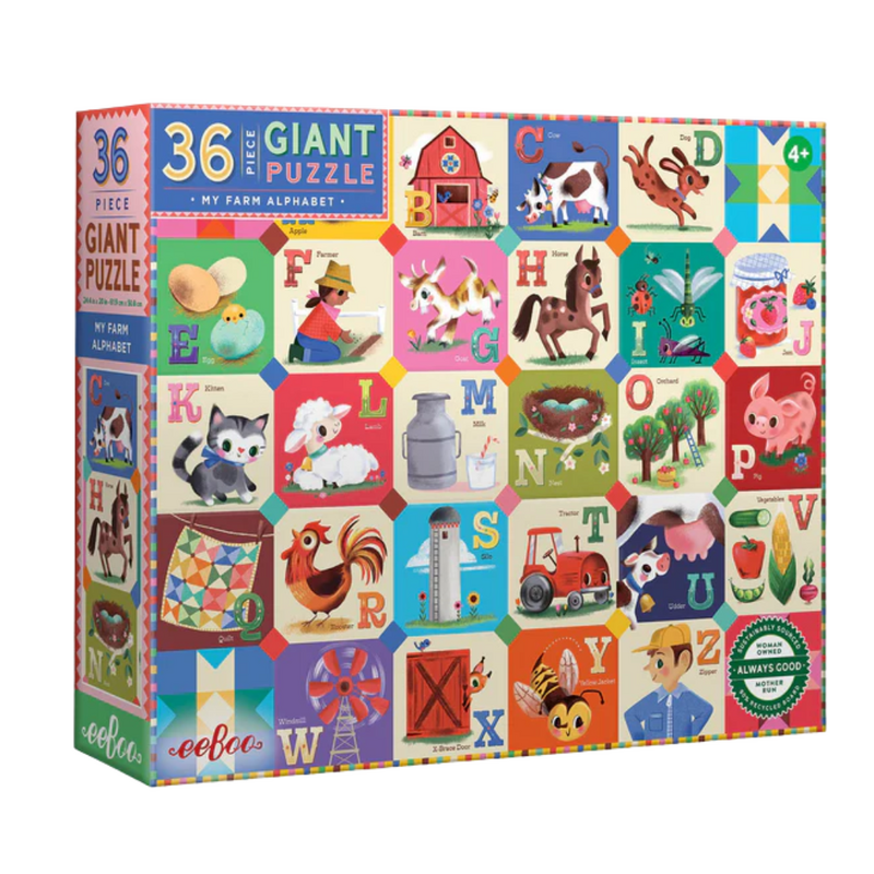 My Farm Alphabet 36 Gaint Puzzle
