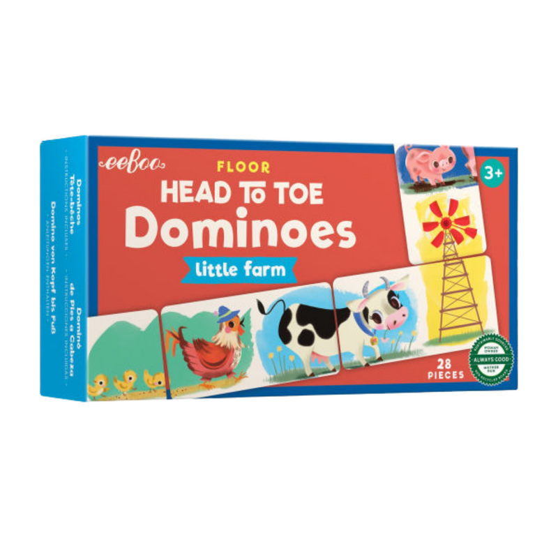 Little Farm Head to Toe Dominoes