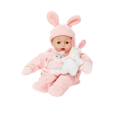 MADAME ALEXANDER 12" PINK BUNNY HUGGUMS LIGHT SKIN TONE