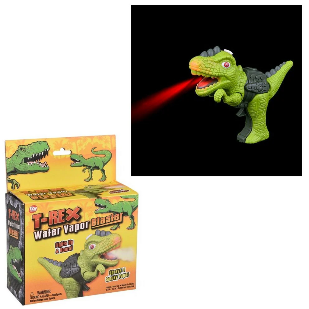 TOY NETWORK 7" T-REX WATER VAPOR BLASTER