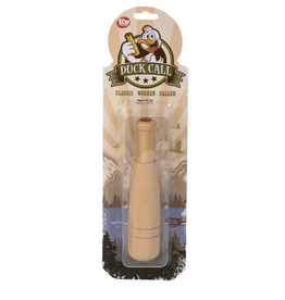 TOY NETWORK 5" WOODEN DUCK CALL WHISTLE