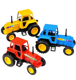 TOY NETWORK 3.75" DIE CAST PULL BACK FARM TRACTOR