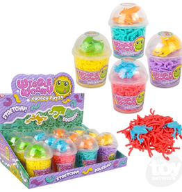 TOY NETWORK 3.6" WIGGLE WORMY FROG PUTTY