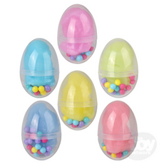 TOY NETWORK 2.4" CRUNCHY CLAY SLIME EGG