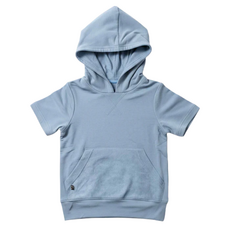LEV BABY DENIM DUO SHORT SLEEVE HOODIE