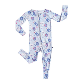 LEV BABY HOME RUN POPPY CONVERTIBLE ROMPER