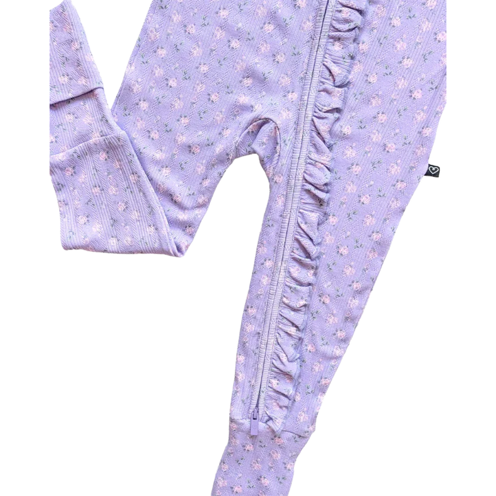 LEV BABY LILA RUFFLED POPPY CONVERTIBLE ROMPER