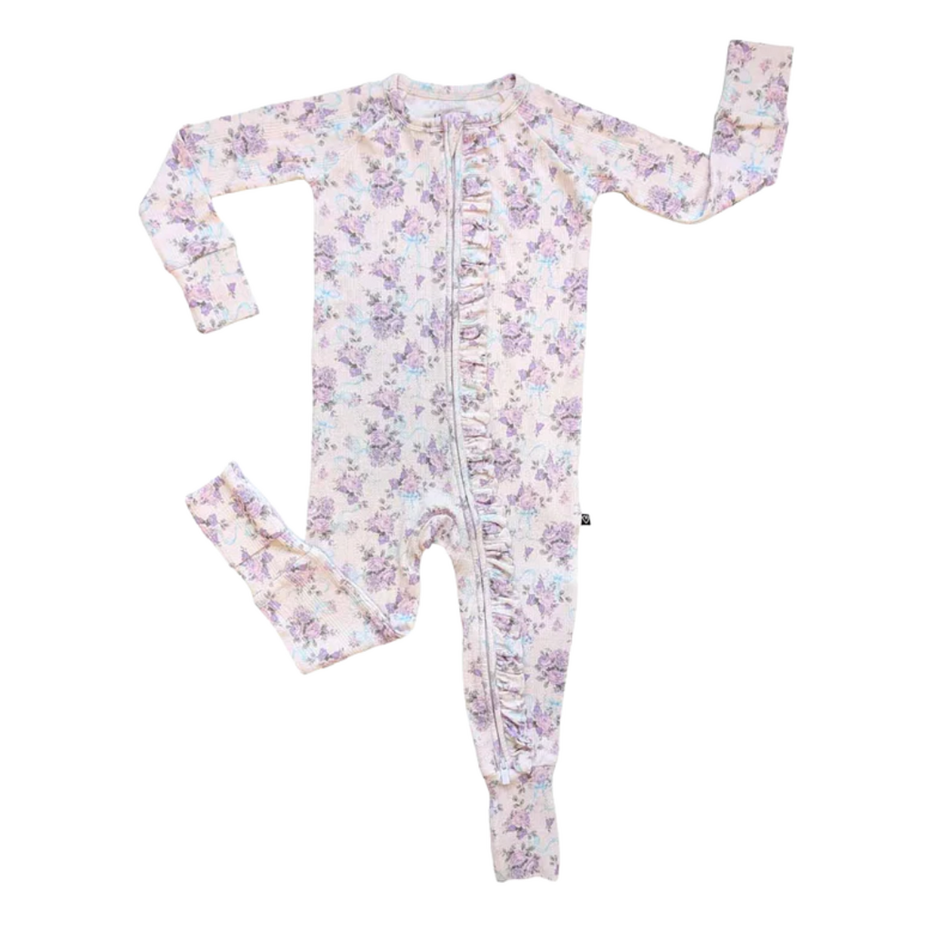LEV BABY ETTA RUFFLED POPPY CONVERTIBLE ROMPER