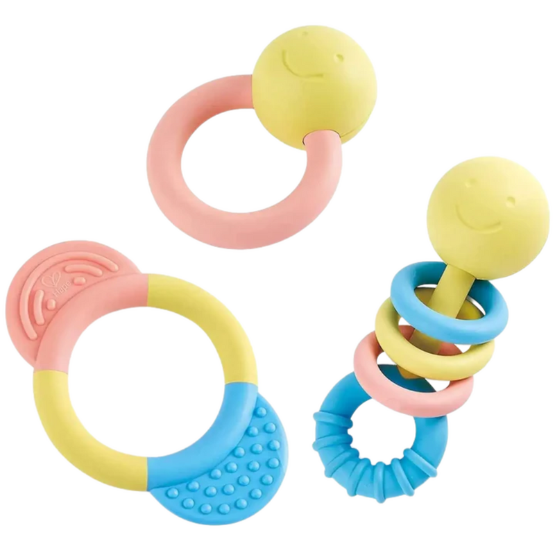 HAPE RATTLE AND TEETHER COLLECTION