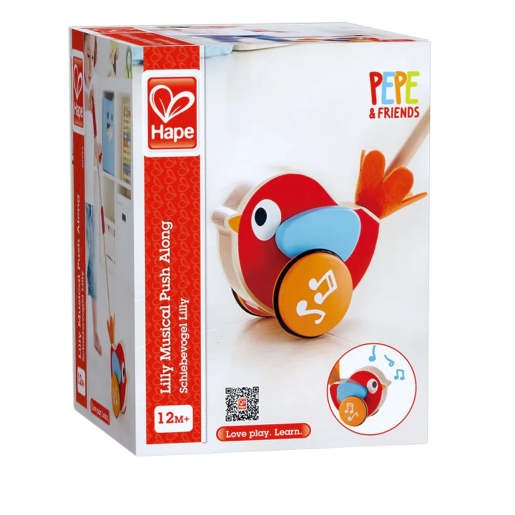 HAPE LILLY MUSICAL PUSH ALONG