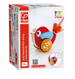 HAPE LILLY MUSICAL PUSH ALONG