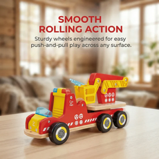 HAPE SIREN & LIGHT FIRE TRUCK