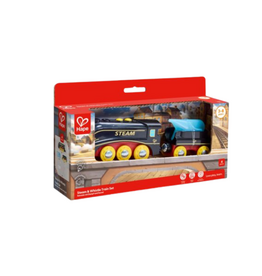 HAPE STEAM & WHISTLE TRAIN SET