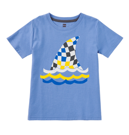 FIN IN THE FLOW GRAPHIC TEE