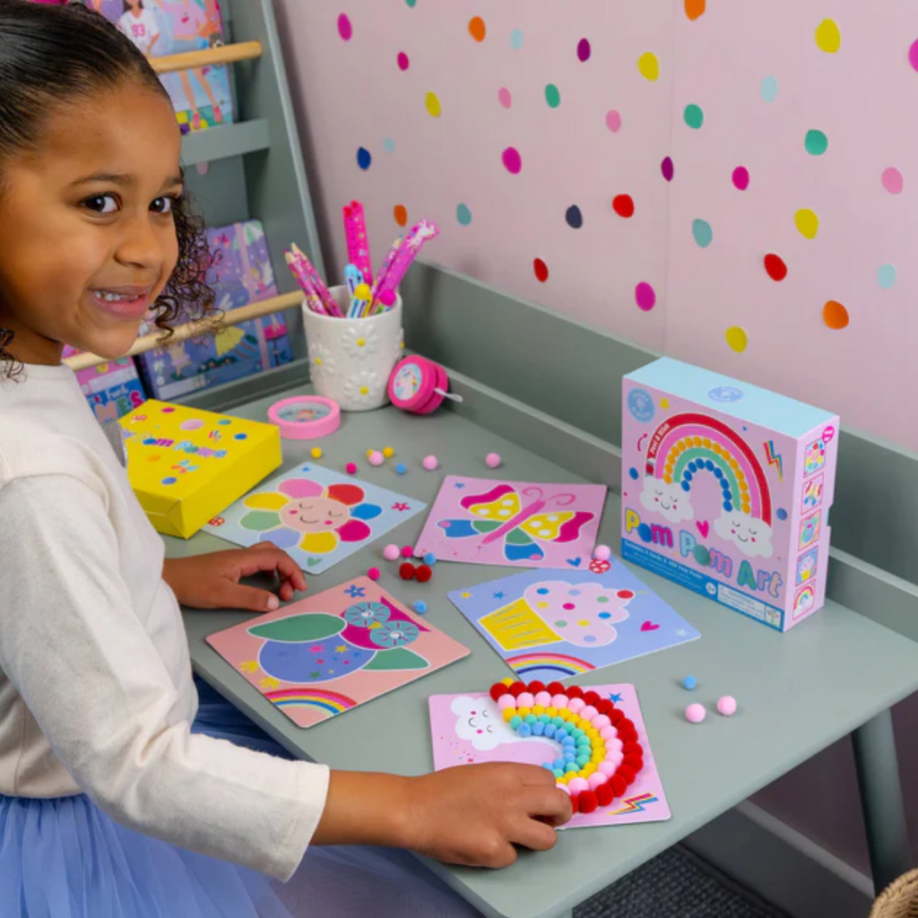 POM POM ART RAINBOW FAIRY