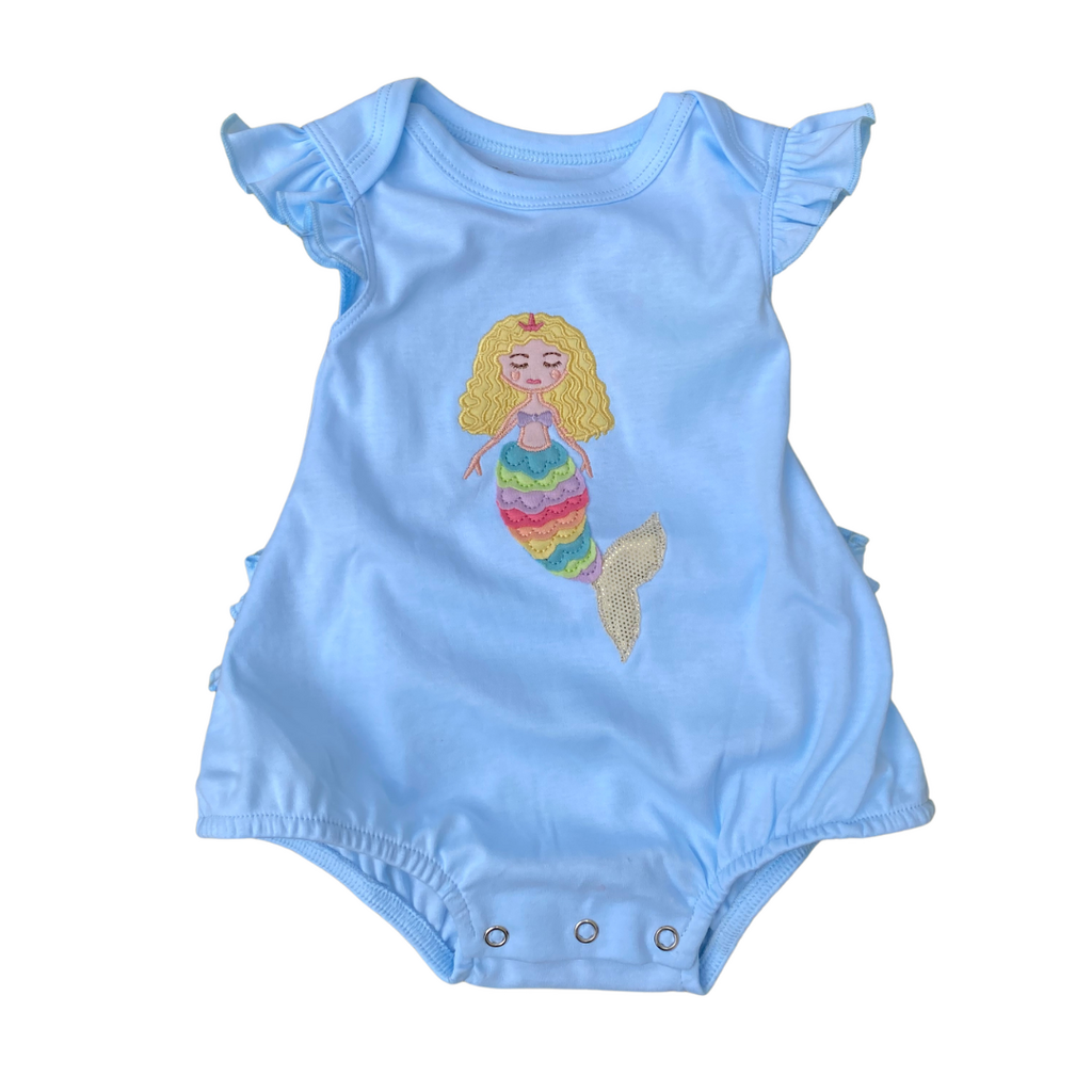 LEMON LOVES LIME Mermaid Splash Romper