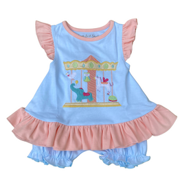 LEMON LOVES LIME Carousel Ride Bloomer Set