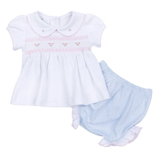 MAGNOLIA BABY Piper's Classics Smocked Diaper Cover Set