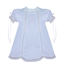 BABY SEN GRACE DRESS-BLUE