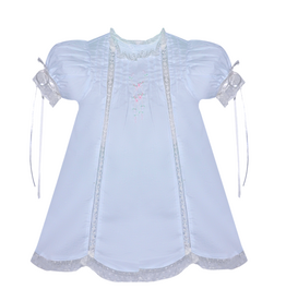 BABY SEN GRACE DRESS-BLUE
